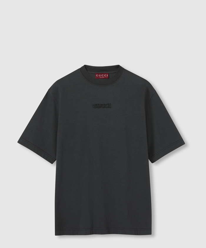 레플리카|이미테이션 gucci-구찌자수-코튼-저지-티셔츠-798115