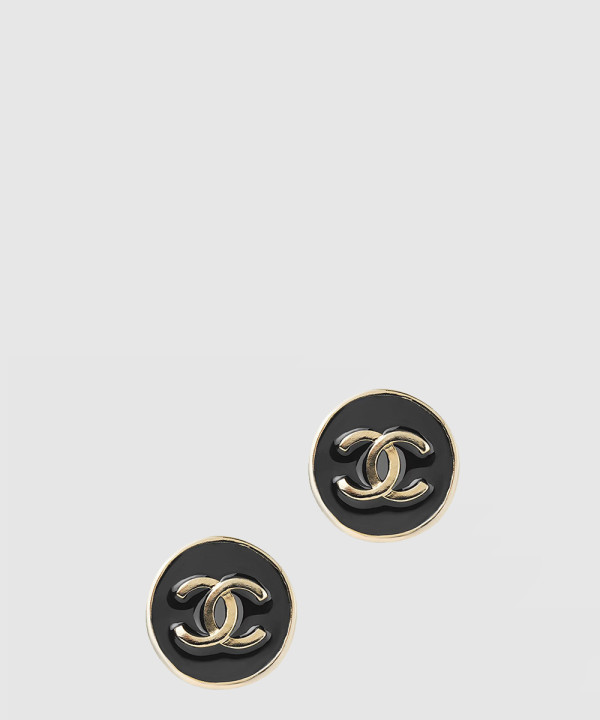 [CHANEL-샤넬]클래식 라운드 귀걸이 AB8764