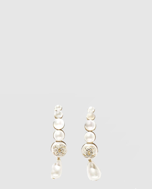 [CHANEL-샤넬]진주 귀걸이 AB8449