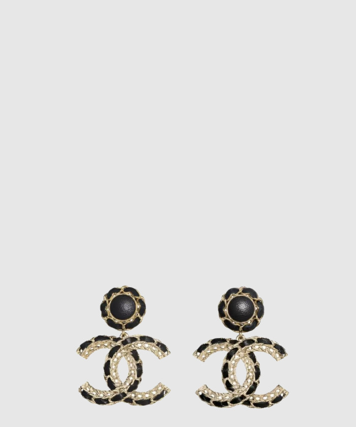 레플리카|이미테이션 chanel-샤넬더블-c-메탈-양가죽-귀걸이-ab2986