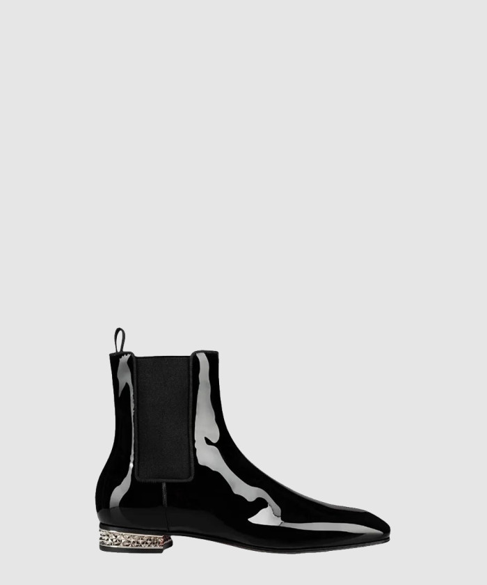 레플리카|이미테이션 louboutin-루부탱에나멜-스파이크-부츠-3220228