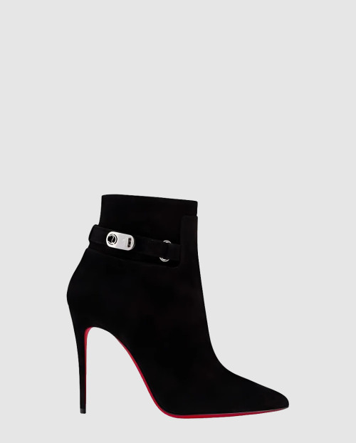 [LOUBOUTIN-루부탱]스웨이드 앵클부츠 1220361