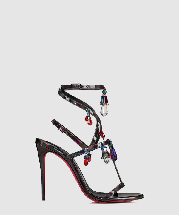 [LOUBOUTIN-루부탱]일자 스트랩 샌들 1230551