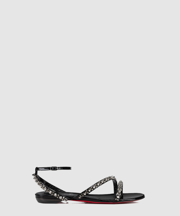 [LOUBOUTIN-루부탱]스터드 플랫 샌들 3220806