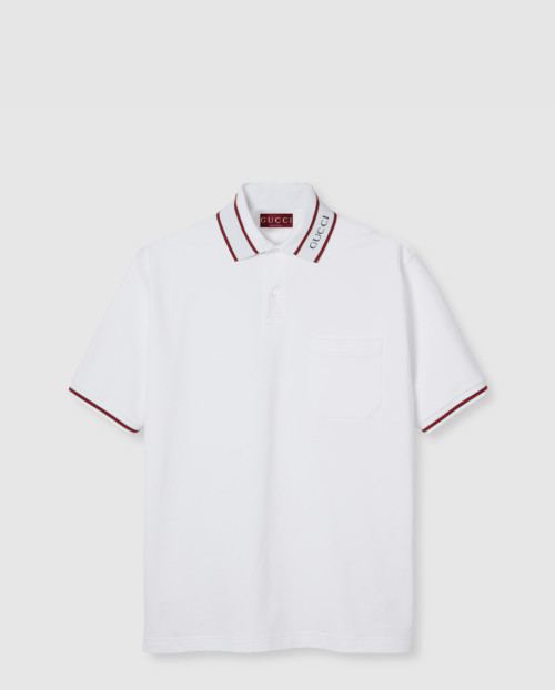 [GUCCI-구찌]코튼 피케 폴로 셔츠 784422