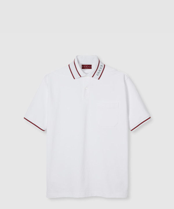 [GUCCI-구찌]코튼 피케 폴로 셔츠 784422