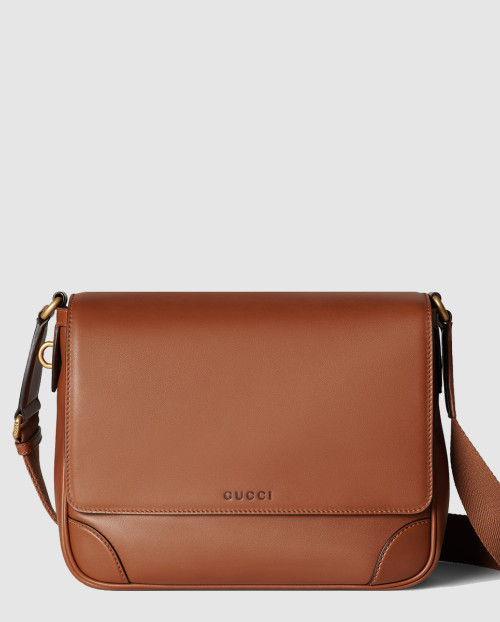 [GUCCI-구찌]GG 엠블럼 미디엄 크로스백 821154