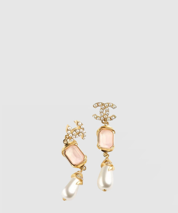 [CHANEL-샤넬]더블 C 귀걸이 AB8910