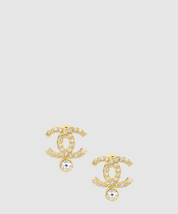 [CHANEL-샤넬]더블 C 귀걸이 AB8946