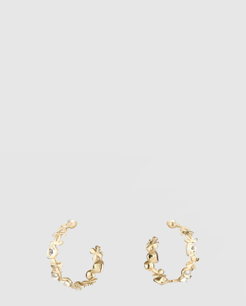 [CHANEL-샤넬]더블 C 진주 귀걸이 AB8217