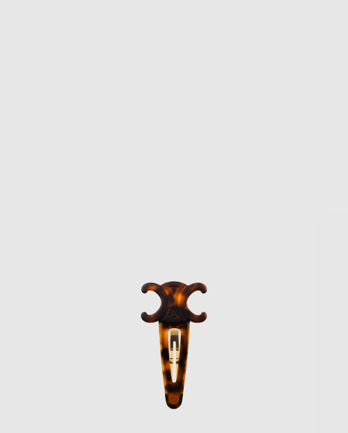 [CELINE-셀린느]라지 트리옹프 스냅 헤어 클립 460PT6