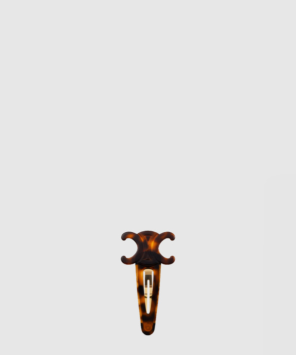 [CELINE-셀린느]라지 트리옹프 스냅 헤어 클립 460PT6