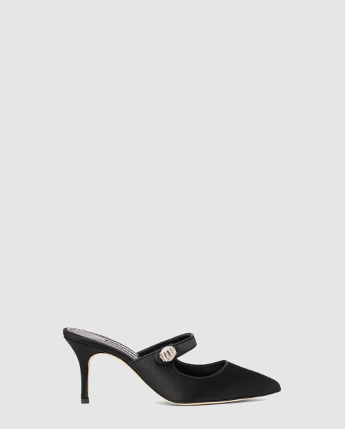 [M.BLAHNIK-마놀로블라닉]새틴 뮬