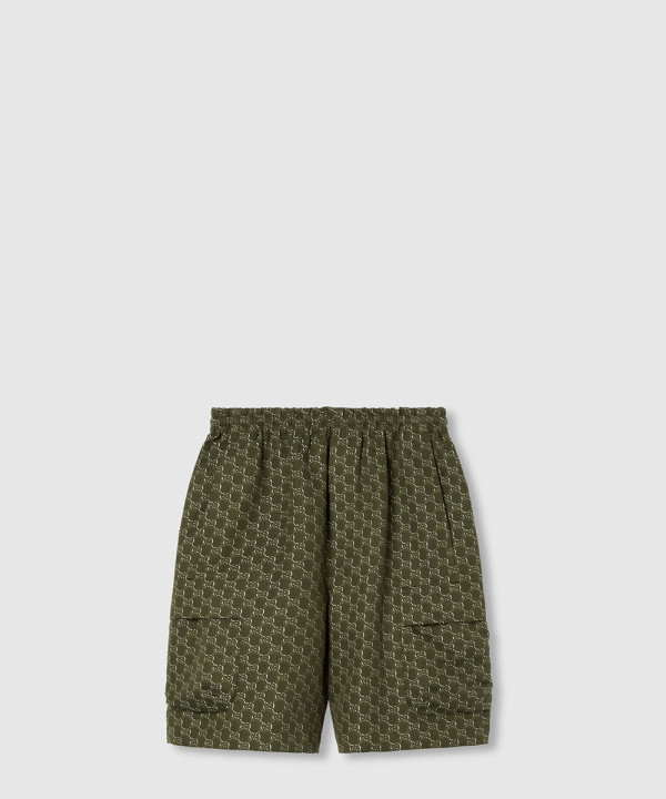 [GUCCI-구찌]GG 섀도우 코튼 자카드 쇼츠 804980