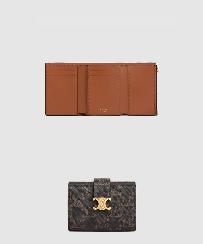 레플리카|이미테이션 celine-셀린느니노-파인-스트랩-지갑-트리옹프-캔버스-10m962