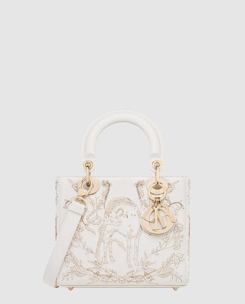 [DIOR-디올]레이디백 램스킨 스몰 M0531