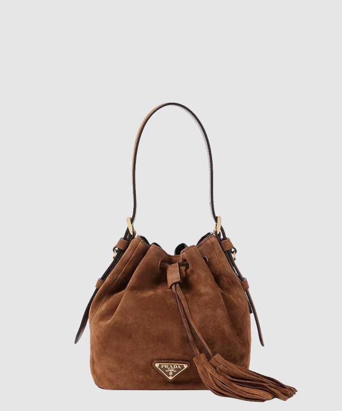 레플리카|이미테이션 prada-프라다태슬-스웨이드-버킷백-1be079