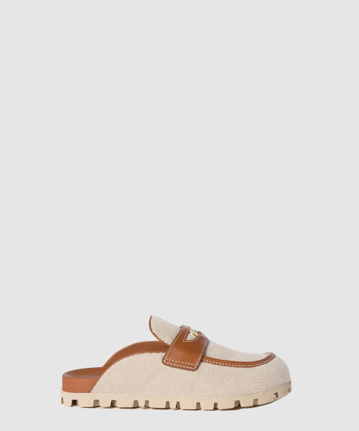 레플리카|이미테이션 miumiu-미우미우캔버스와-가죽-뮬-5d377e