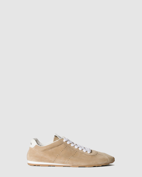 [MIUMIU-미우미우]플룸 스웨이드 스니커즈 5E114E