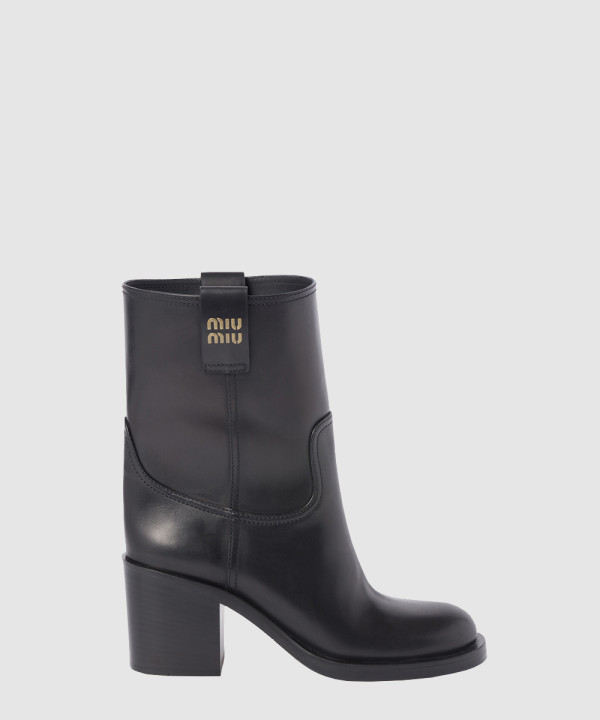 [MIUMIU-미우미우]가죽 부티 5U966D