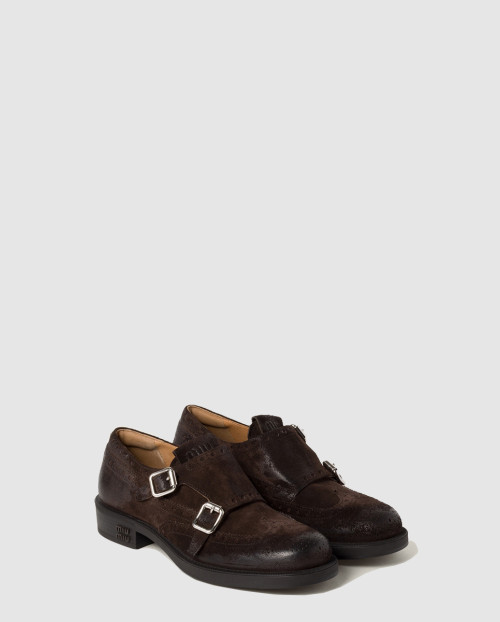 [MIUMIU-미우미우]버클 로퍼 5E039E