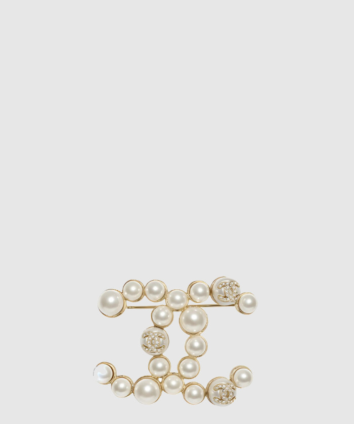 레플리카|이미테이션 chanel-샤넬더블-c-진주-브로치-ab6899