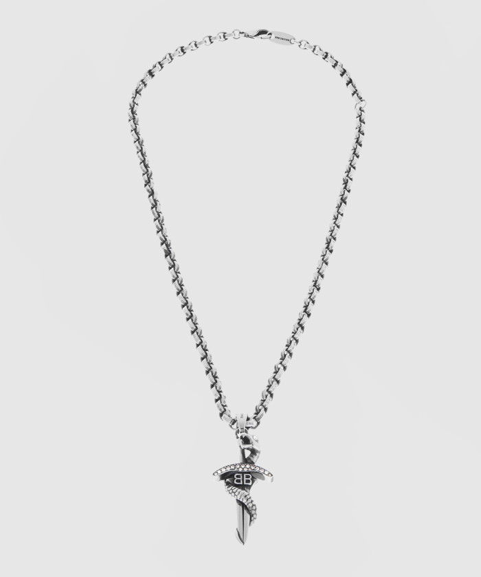 레플리카|이미테이션 balenciaga-발렌시아가고스-스네이크-목걸이-820150