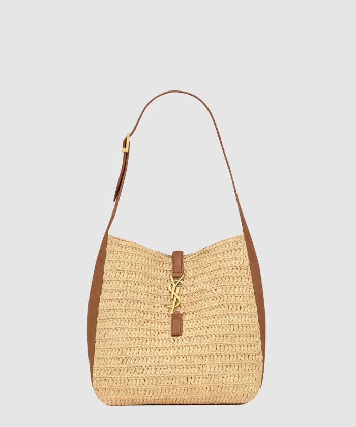 레플리카|이미테이션 saint-laurent-생로랑라피아-및-가죽-소재의-유연한-le-5