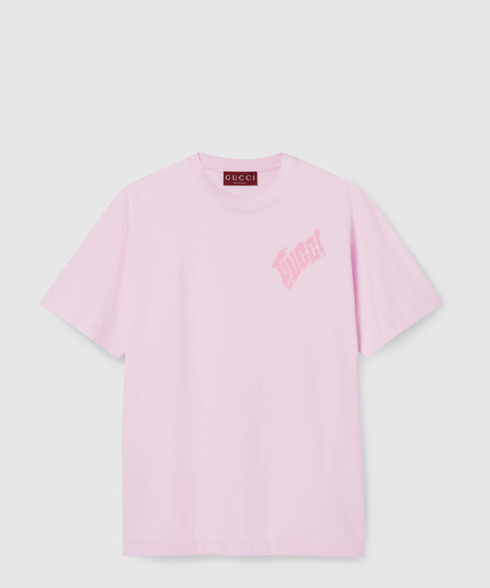 레플리카|이미테이션 gucci-구찌프린트-코튼-저지-티셔츠-796395-6