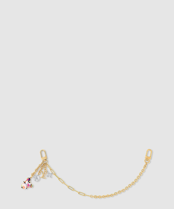 [LOUIS VUITTON-루이비통]LV x TM SUPERFLAT 체인 참 장식 M02452