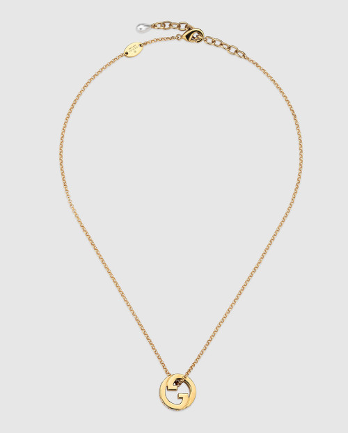 [GUCCI-구찌]블론디 크리스털 펜던트 목걸이 837291