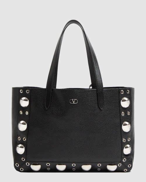 [VALENTINO-발렌티노]가라바니 넬코트 그레인 카프스킨 미디엄 쇼퍼백