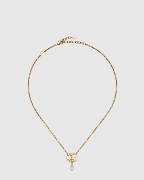 [GUCCI-구찌]GG 마몽 펜던트 목걸이 815310