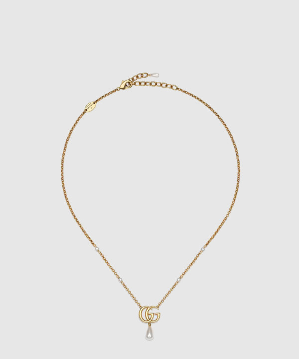 [GUCCI-구찌]GG 마몽 펜던트 목걸이 815310