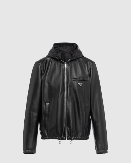 [PRADA-프라다]리버시블 나파 & 리-나일론 블루종 재킷 UPW281