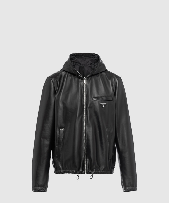 레플리카|이미테이션 prada-프라다리버시블-나파-리-나일론-블루종-재킷-upw281