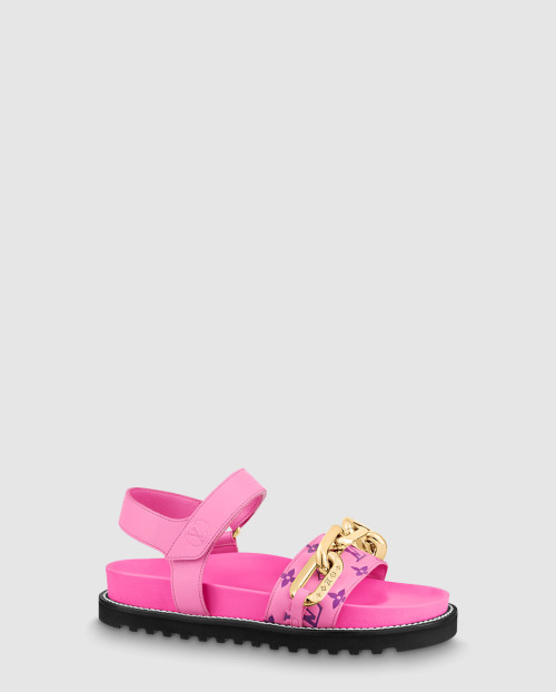 [LOUIS VUITTON-루이비통]파세오 플랫 샌들 1A90PW