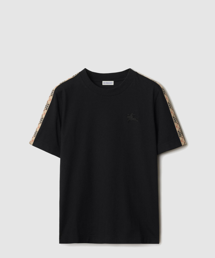 레플리카|이미테이션 burberry-버버리체크-트리밍-코튼-티셔츠-81062821