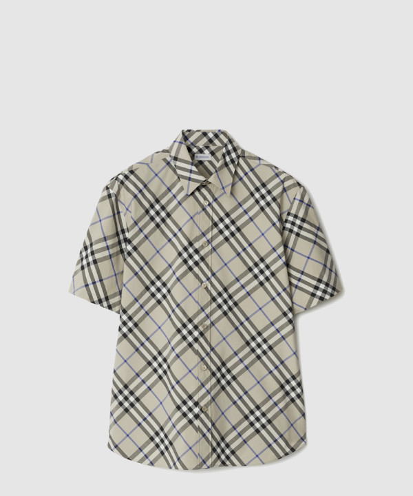 [BURBERRY-버버리]체크 코튼 셔츠 80876391