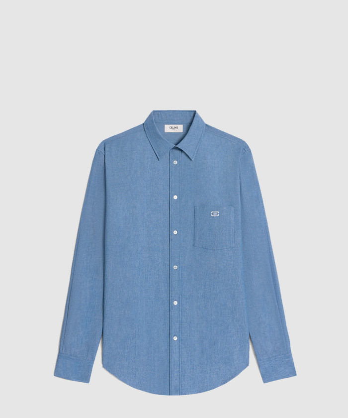 레플리카|이미테이션 celine-셀린느루즈-셔츠-샴브레이-코튼-2c9820