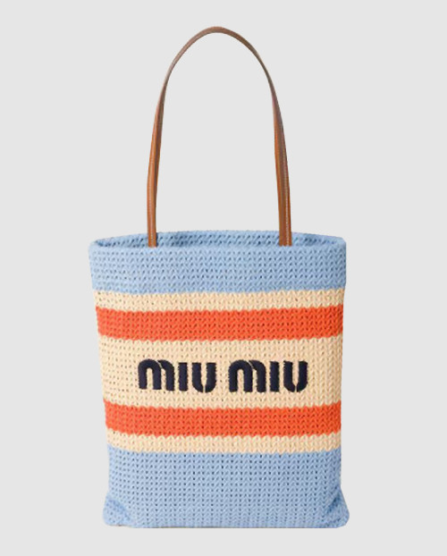 [MIUMIU-미우미우]크로셰 토트백 5BG248