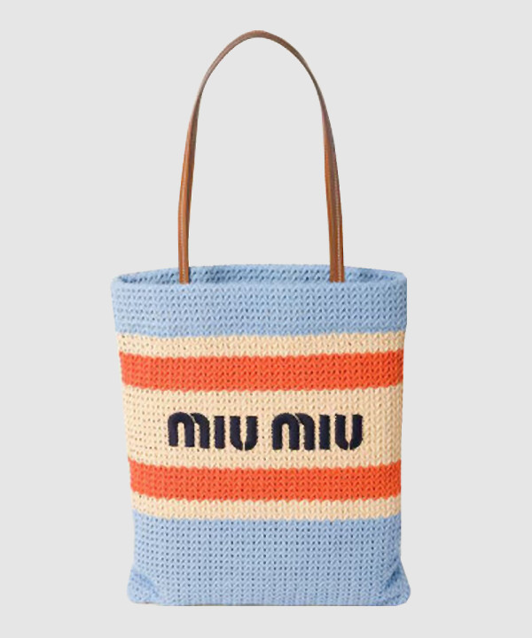 [MIUMIU-미우미우]크로셰 토트백 5BG248