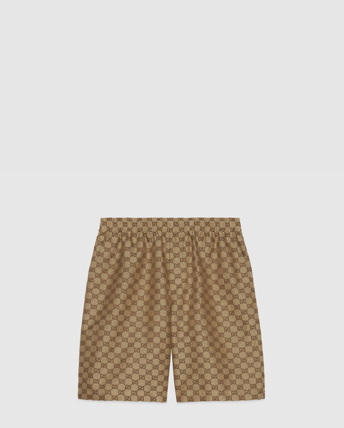 [GUCCI-구찌]GG 수프림 리넨 쇼츠 742781