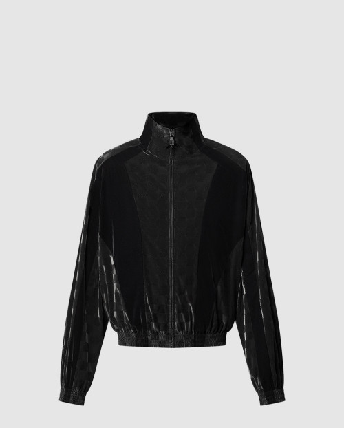 [LOUIS VUITTON-루이비통]플록드 다미에 테크니컬 트랙수트 톱 1AHBG5