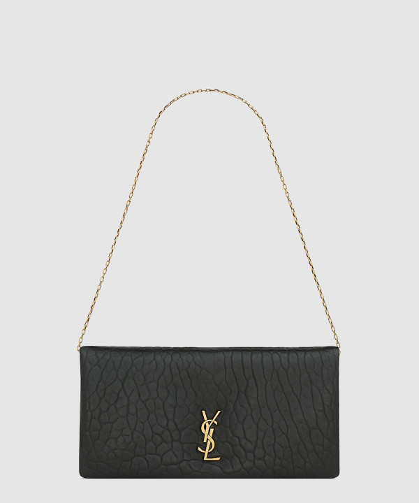 [SAINT LAURENT-생로랑]그레인 램스킨 소재의 calypso 미니백 801712