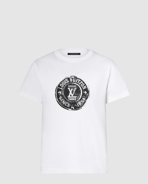 [LOUIS VUITTON-루이비통]스탬프 티셔츠 1AHIZ9