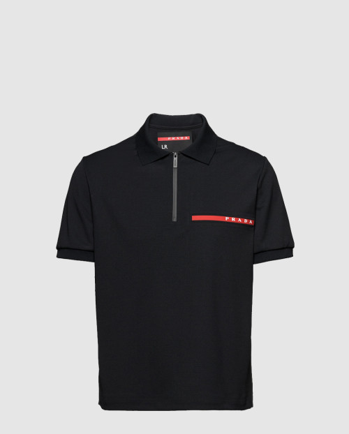 [PRADA-프라다]피케 코튼 폴로 셔츠 SJN291