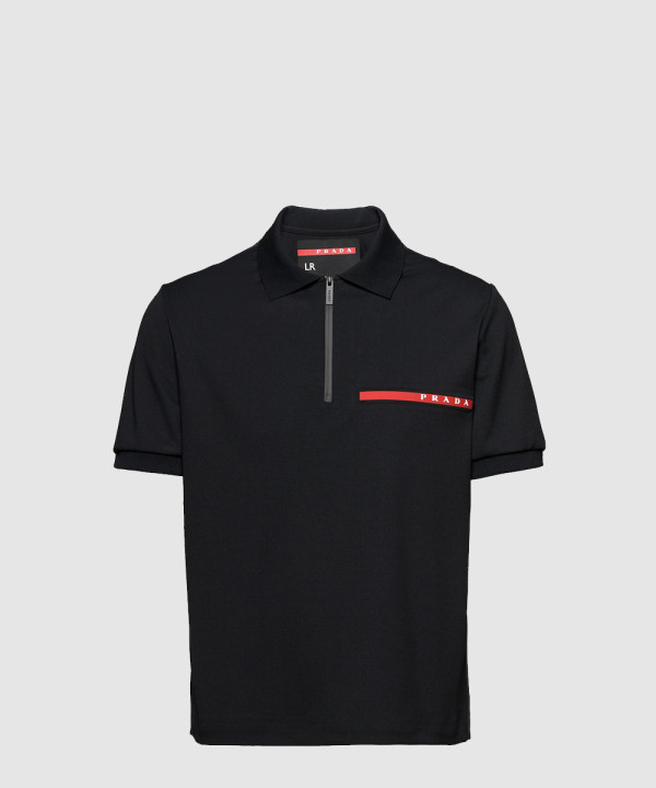 [PRADA-프라다]피케 코튼 폴로 셔츠 SJN291