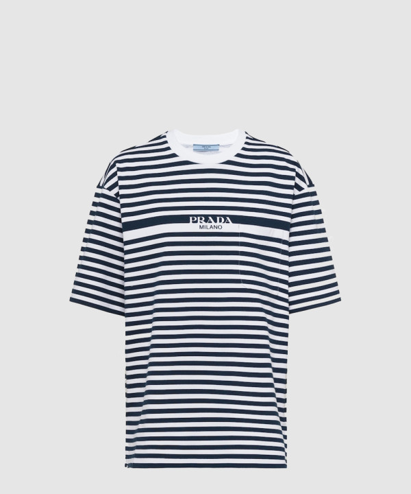 [PRADA-프라다]프린트 저지 티셔츠 3515B