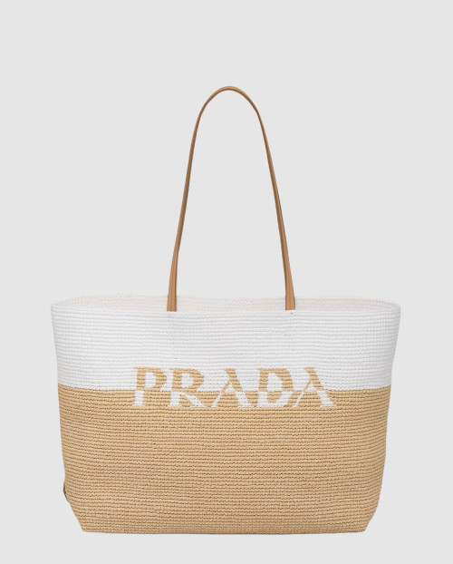 [PRADA-프라다]라지 면 풀 라피트 가방 1BG442